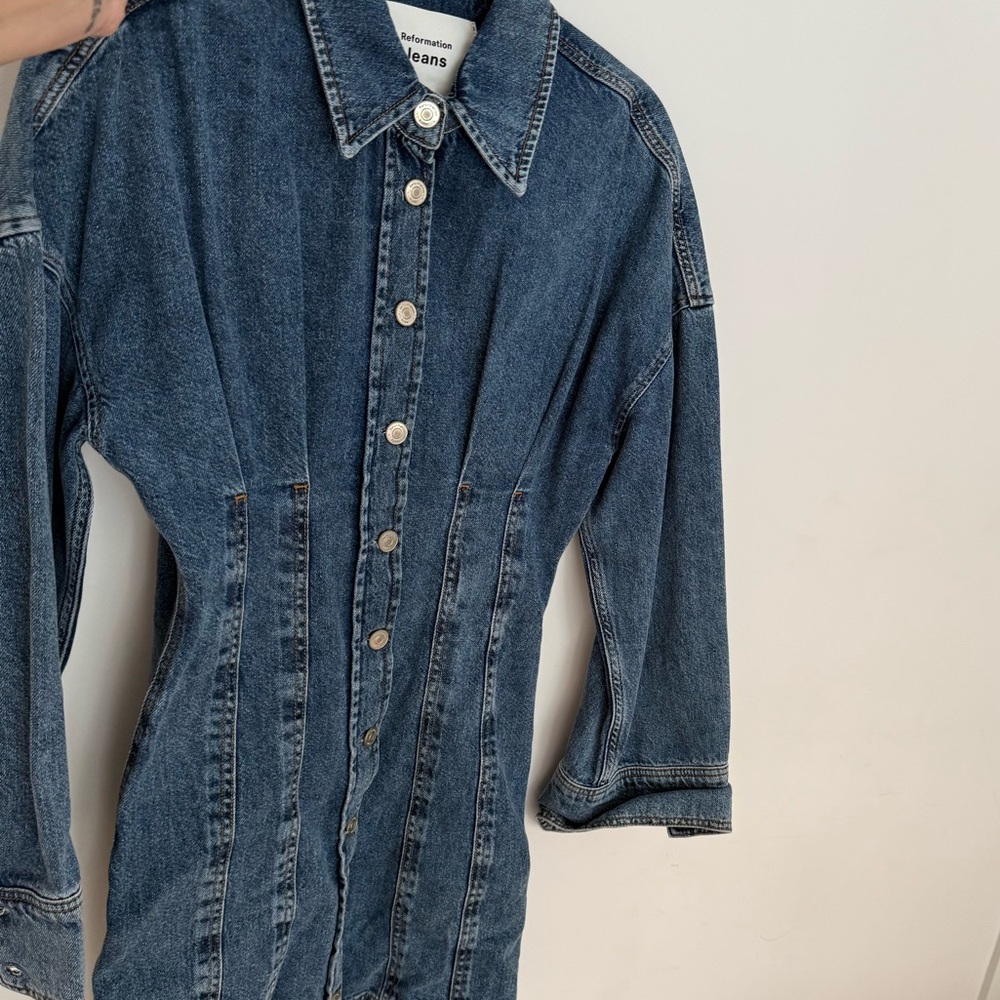 Reformation Denim Dress